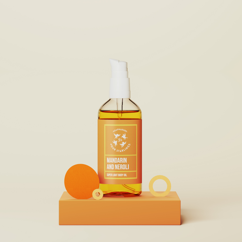 Neroli a mandarinka - super lehký tělový olej