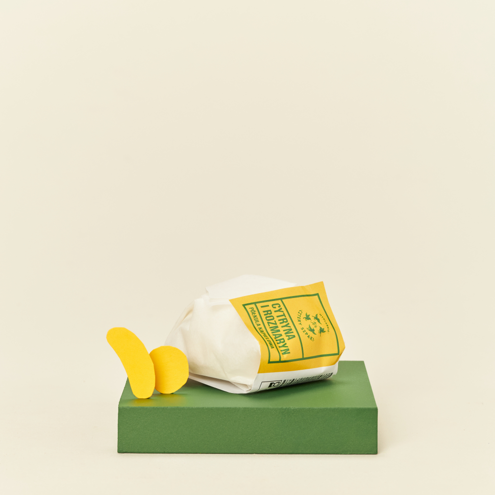 Citron a rozmarýn – polokoule do koupele
